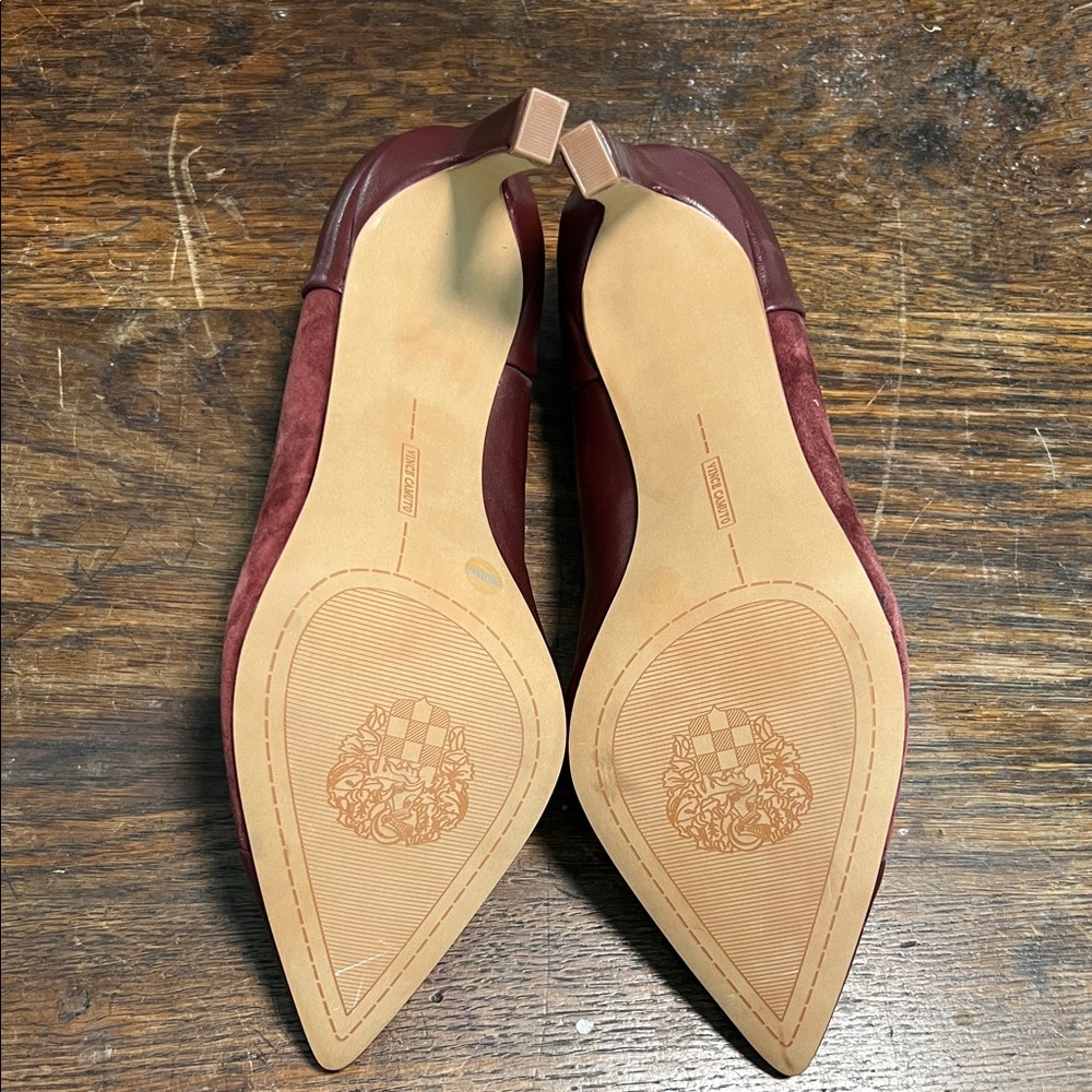 Vince Camuto Deep Red Women's Heels - Picture 6 of 6
